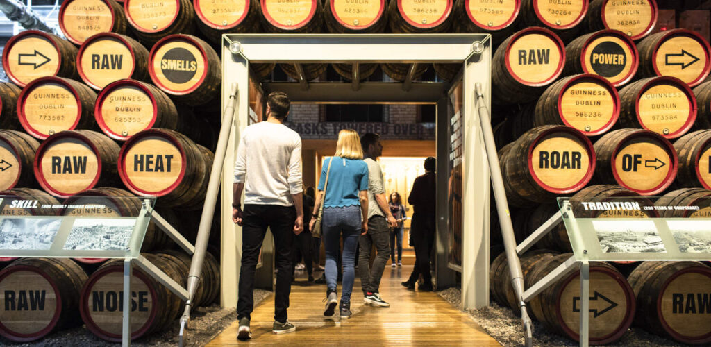 Das Guinness Storehouse - © Sean Breithaupt for Diageo