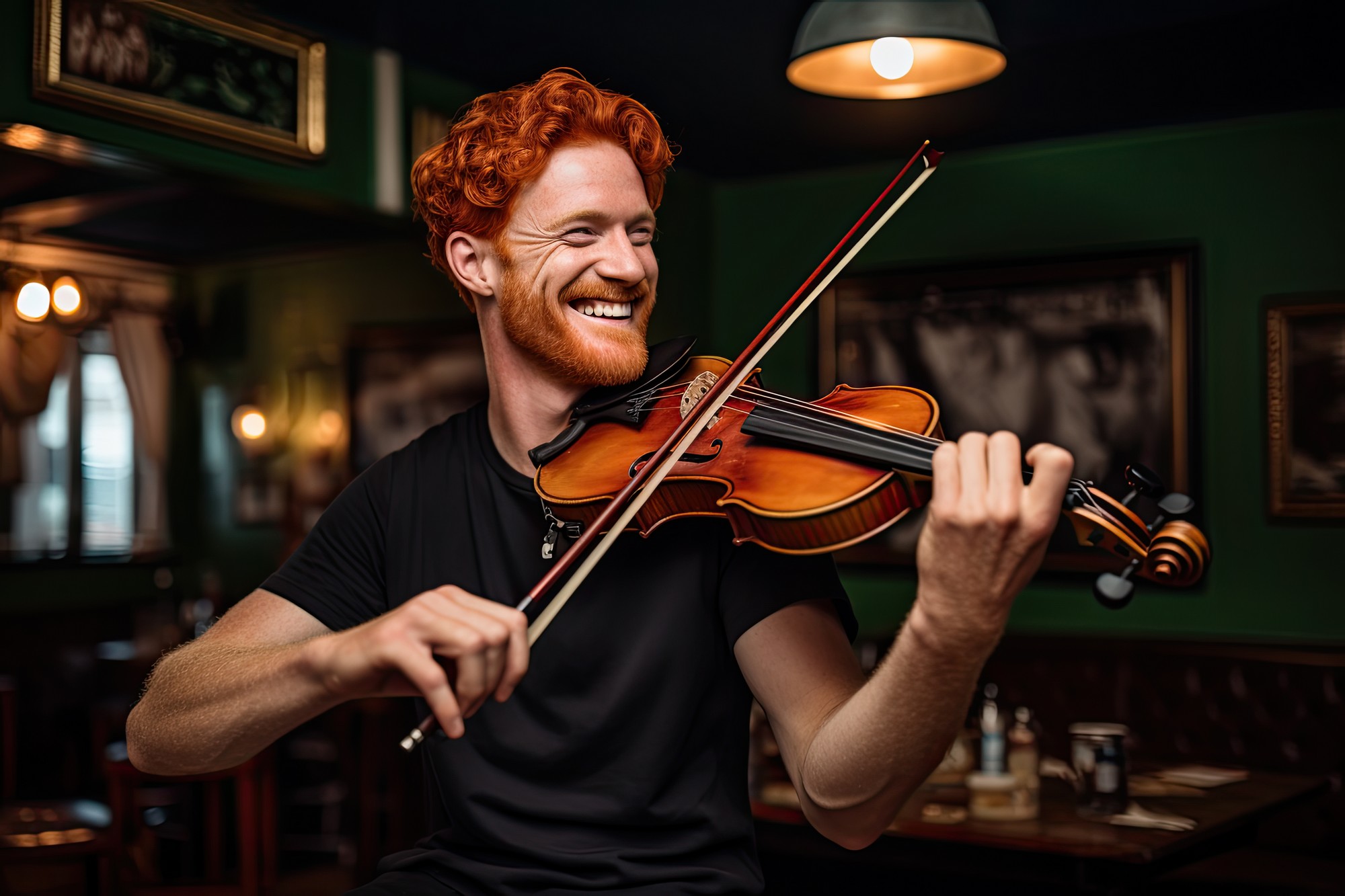 Ein irischer Musiker spielt The Carraroe Jig - © Lucy Welch  