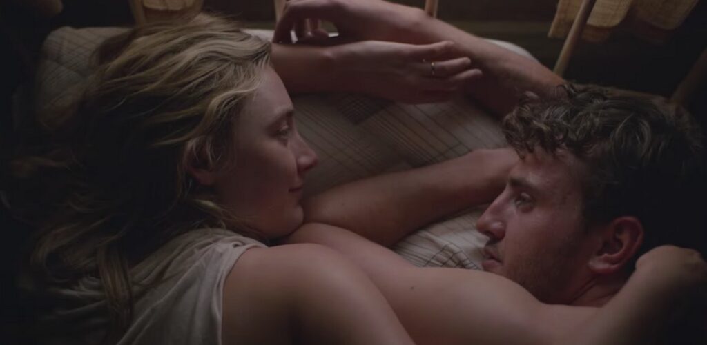 Paul Mescal und Saoirse Ronan in Foe