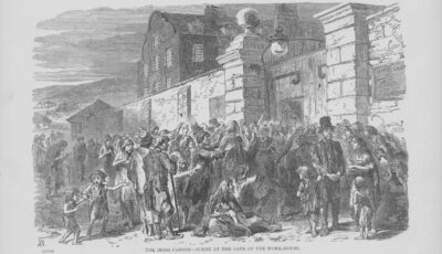 Das Poor Law von 1838 führte zur Gründung der irischen Workhouses - Public Domain