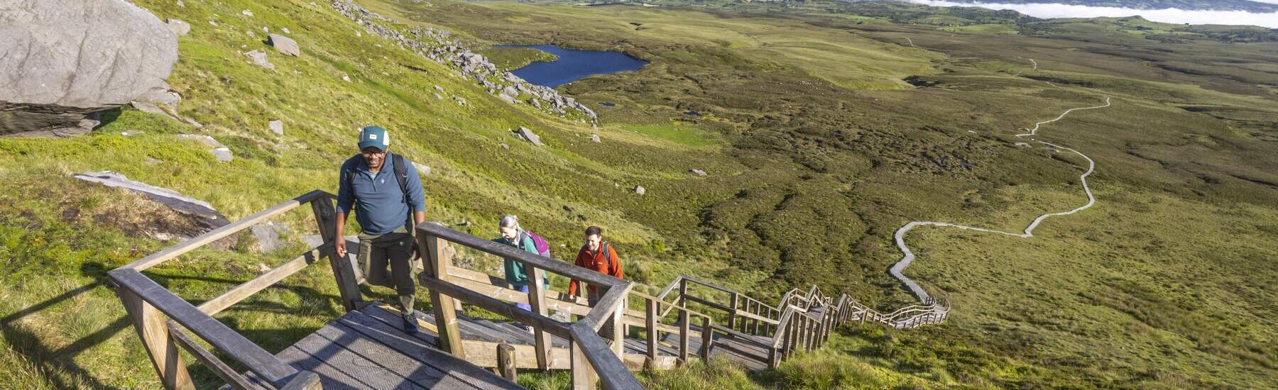 Le Cuilcagh Boardwalk Trail - © Tourism Ireland by Gareth McCormack