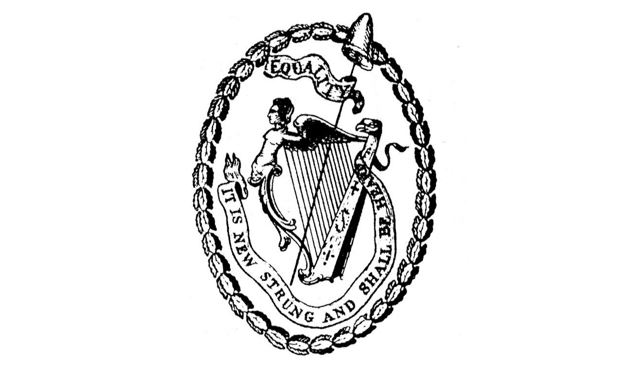 Siegel der United Irishmen - Public domain