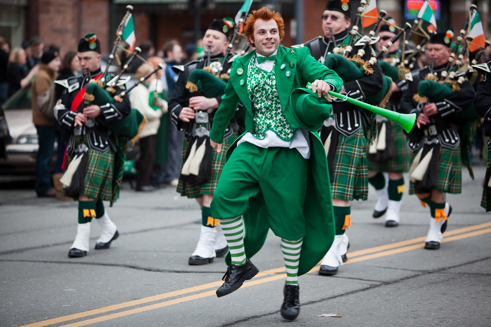 St. Patrick's Day Parade in New York - Sébastien Barré - cc