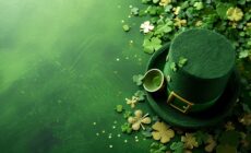 Gälische Wörter in Verbindung mit dem St. Patrick's Day - © Taisiia