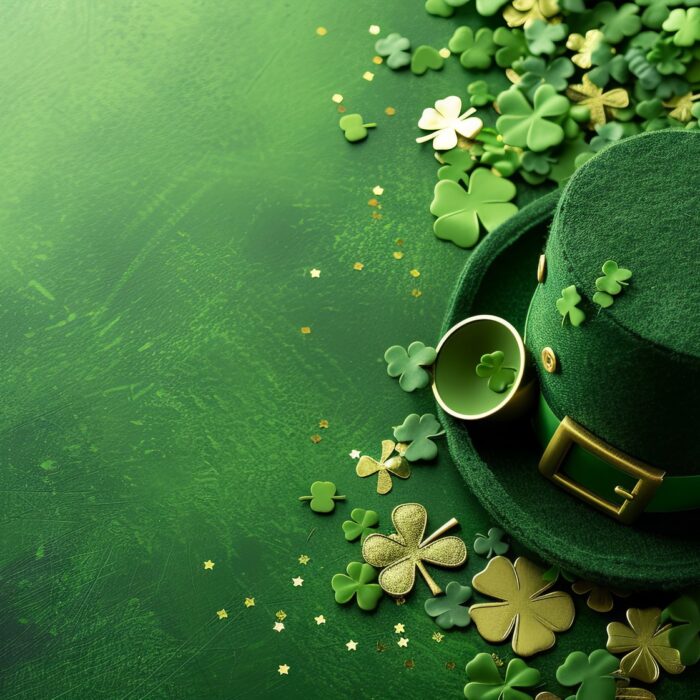 Gälische Wörter in Verbindung mit dem St. Patrick's Day - © Taisiia