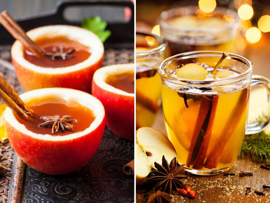 Le hot apple cider ou cidre chaud irlandais - Canva Pro