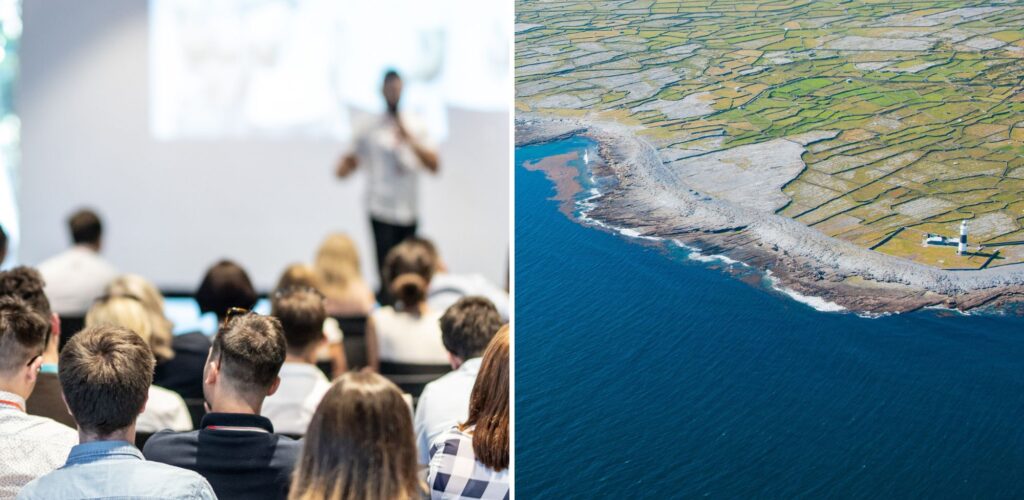 Wie man ein Seminar in Irland gut vorbereitet: kompletter Leitfaden!