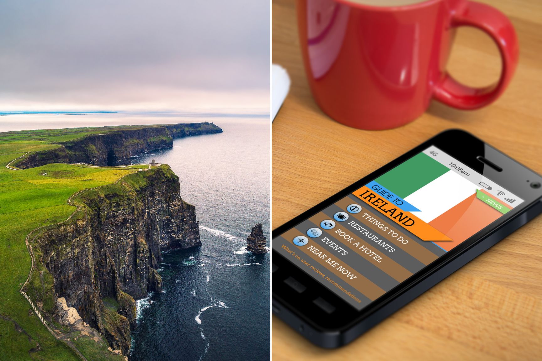 Denk an VPN in Irland! - Canva Pro