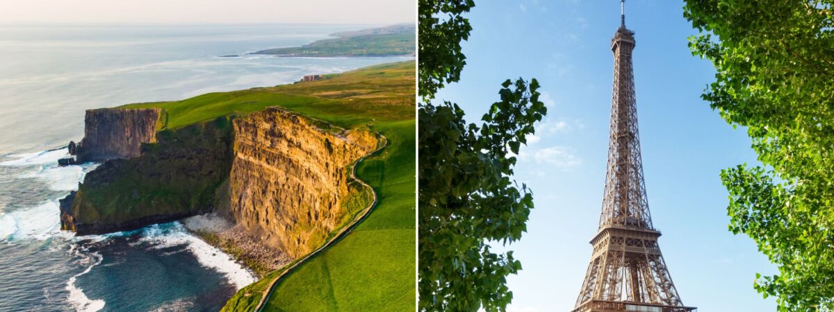 Finde heraus, wie Irland Frankreich sieht
