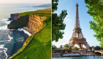 Finde heraus, wie Irland Frankreich sieht