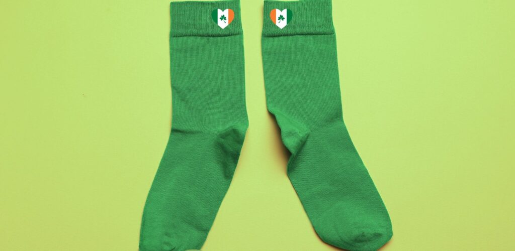 Ab heute sind in Irland an Regentagen grüne Socken vorgeschrieben - Go to Ireland.com