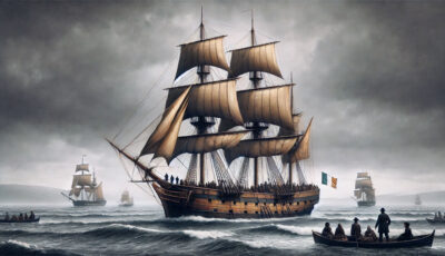 Sargschiffe oder "coffin ships" verlassen Irland in Richtung Amerika - Go to Ireland.com