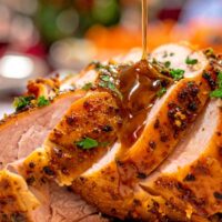 Irische Gravy-Soße auf einem Truthahn - Cnv Studio von CnvStudios Images