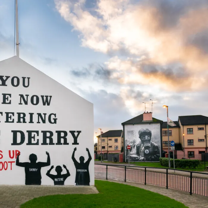 Mauern in Derry - Giuseppe Milo - cc