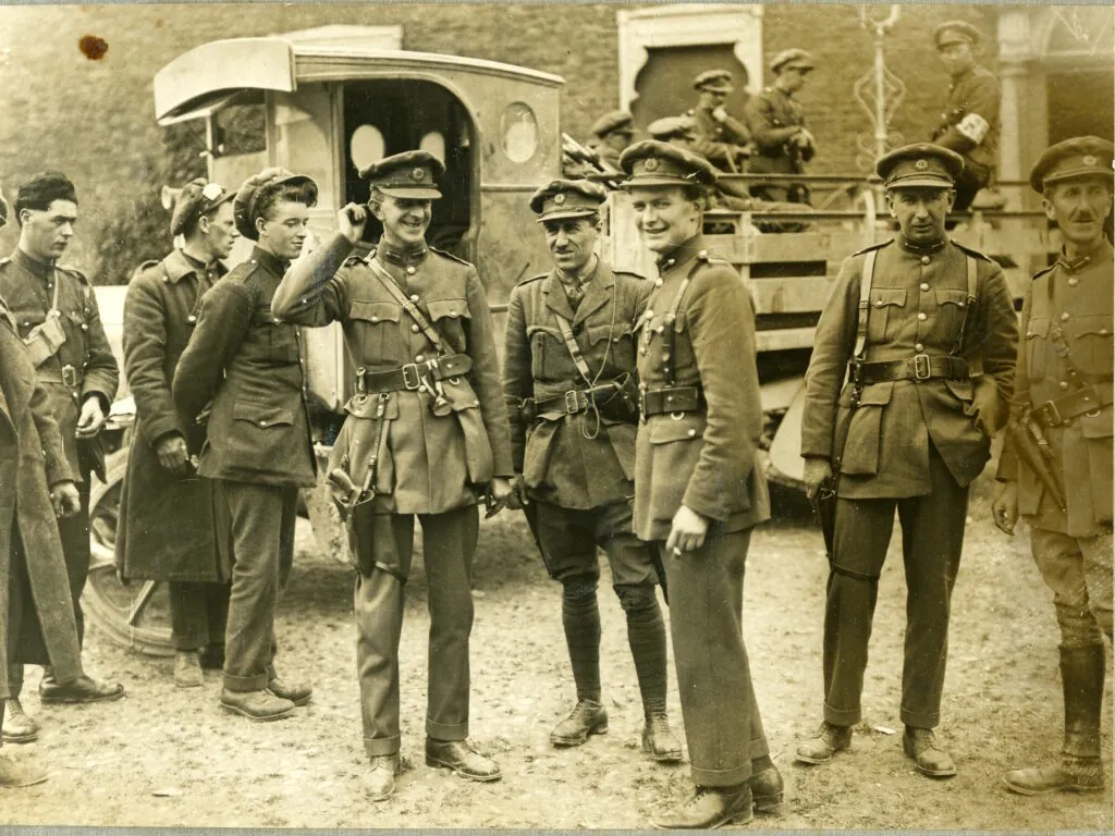 soldats irlandais