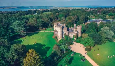 Malahide Castle nahe Dublin in Irland