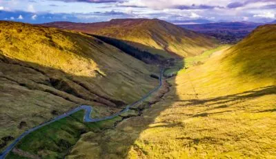 Luftaufnahme von Glengesh Pass - Thomas - 123rf