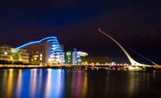 Das Convention Centre of Dublin und die Samuel Beckett Brücke - Raul Villalon - cc