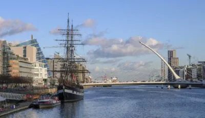 Die Nachbildung der Jeanie Johnston in Dublin - © Irina