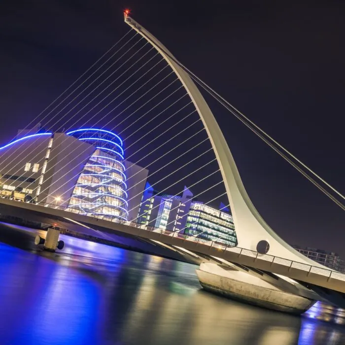 Samuel Beckett Bridge 4 Le Samuel Beckett bridge - © massimofusaro