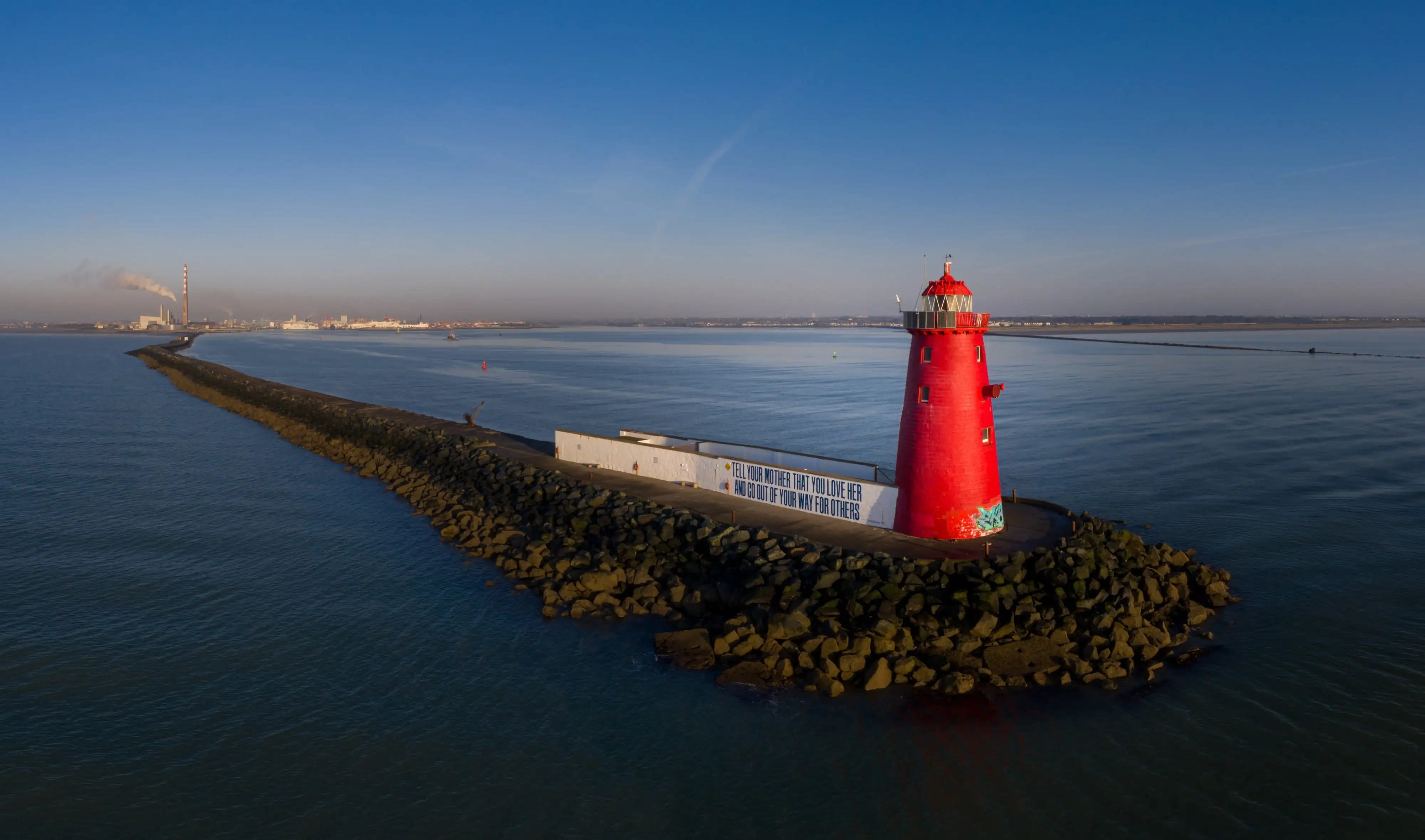 Das Poolbeg Lighthouse
