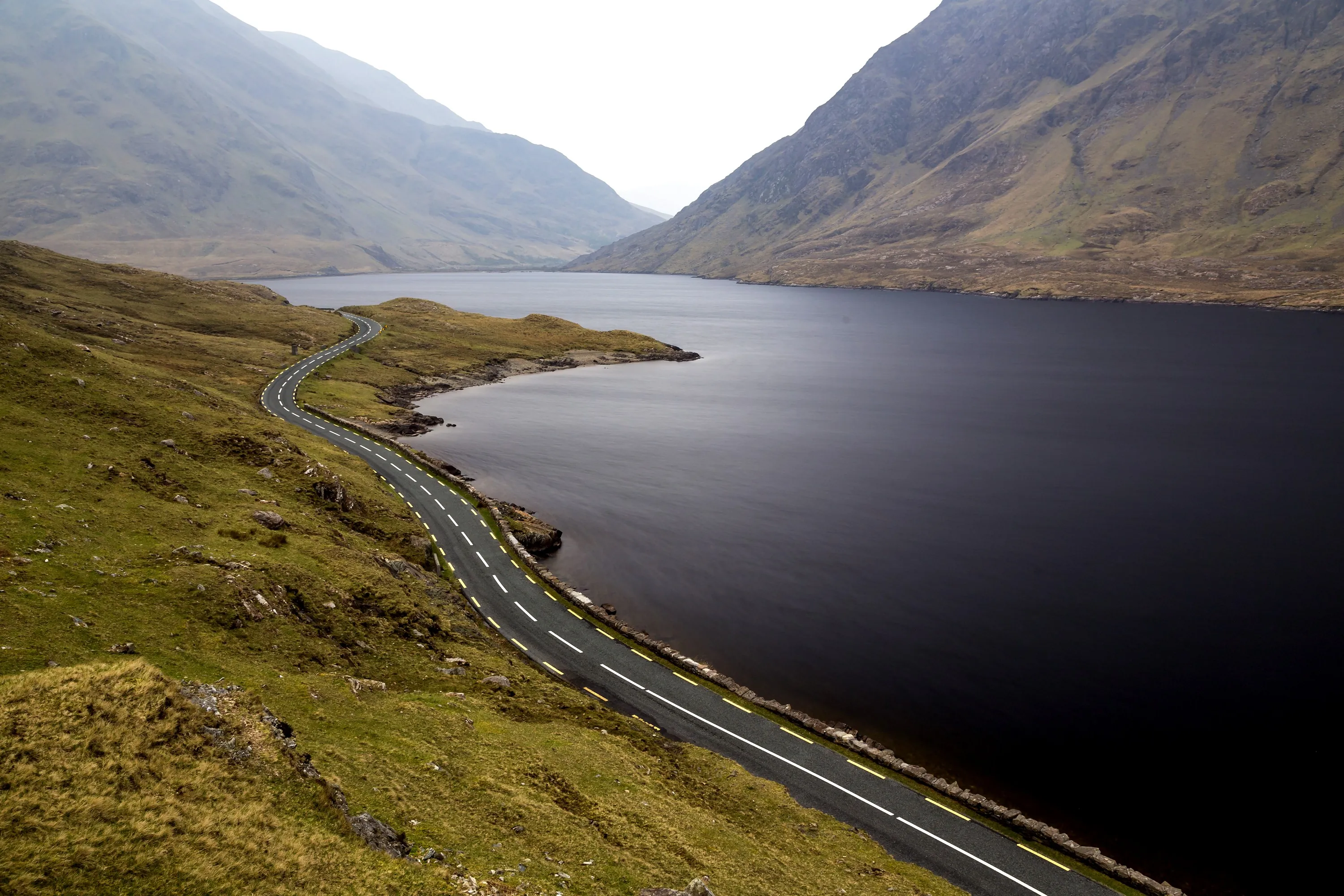 Vue sur le Doolough - © Bruno Biancardi