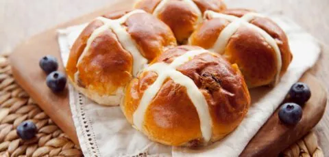 Der hot cross bun