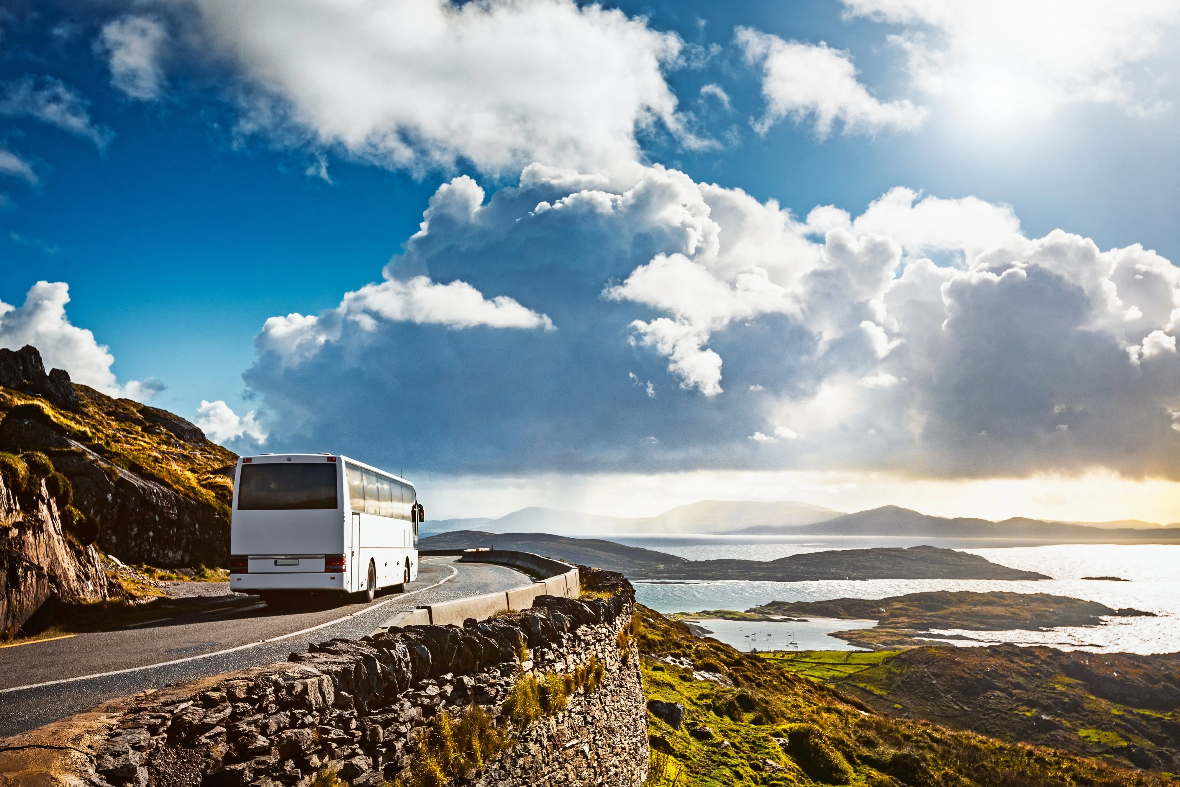 Busfahren in Irland