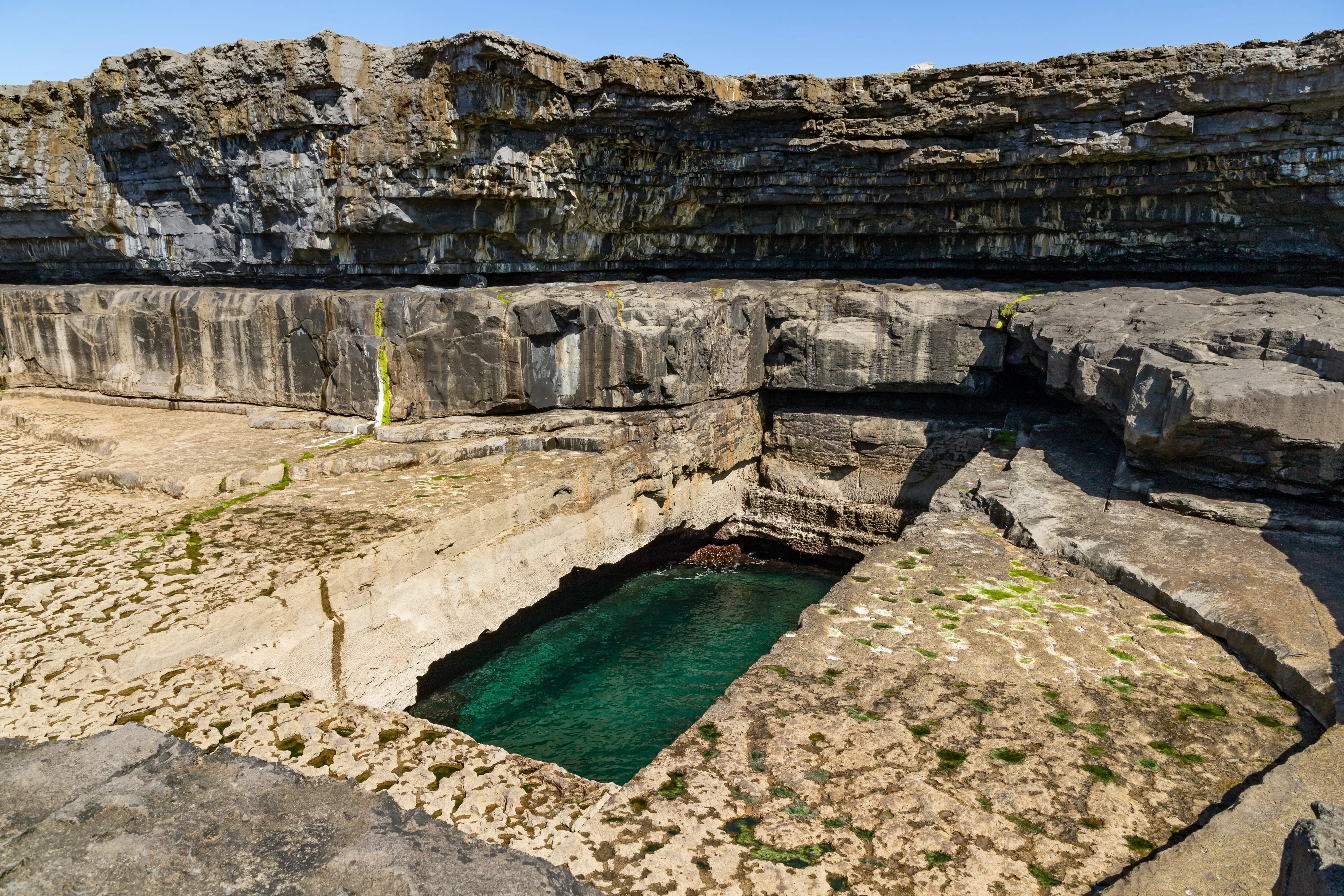 Das Worm Hole auf Inishmore - © lisandrotrarbach