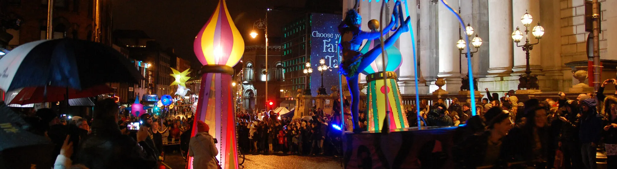 Die Procession of Light in Dublin
