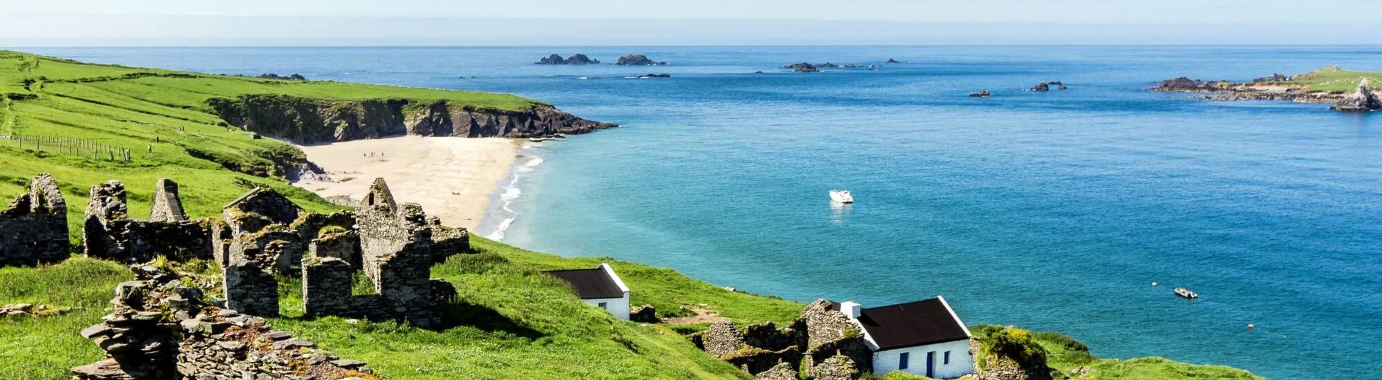 Das verlassene Dorf Great Blasket