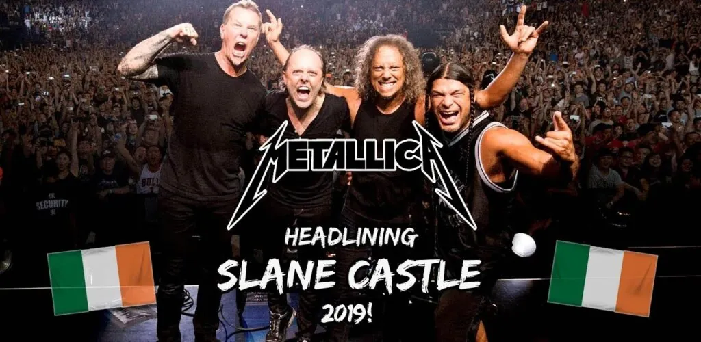 Metallica spielt nächsten Sommer im Slane Castle