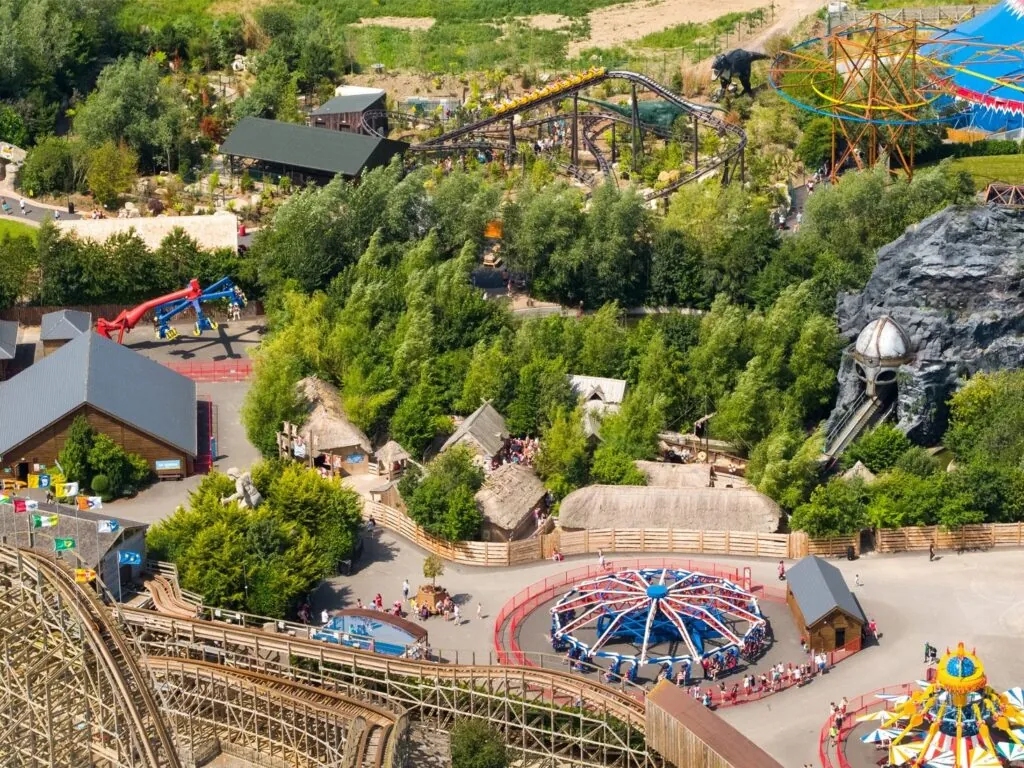 Vue sur le Emerald Park - (anciennement Tayto Park) - https://www.emeraldpark.ie