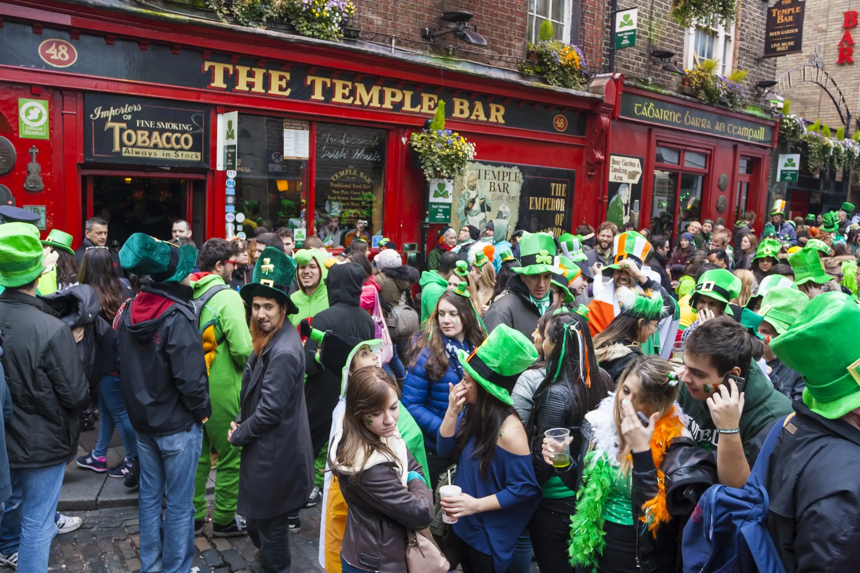 Die Irish Pubs in Dublin am St. Patrick’s Day