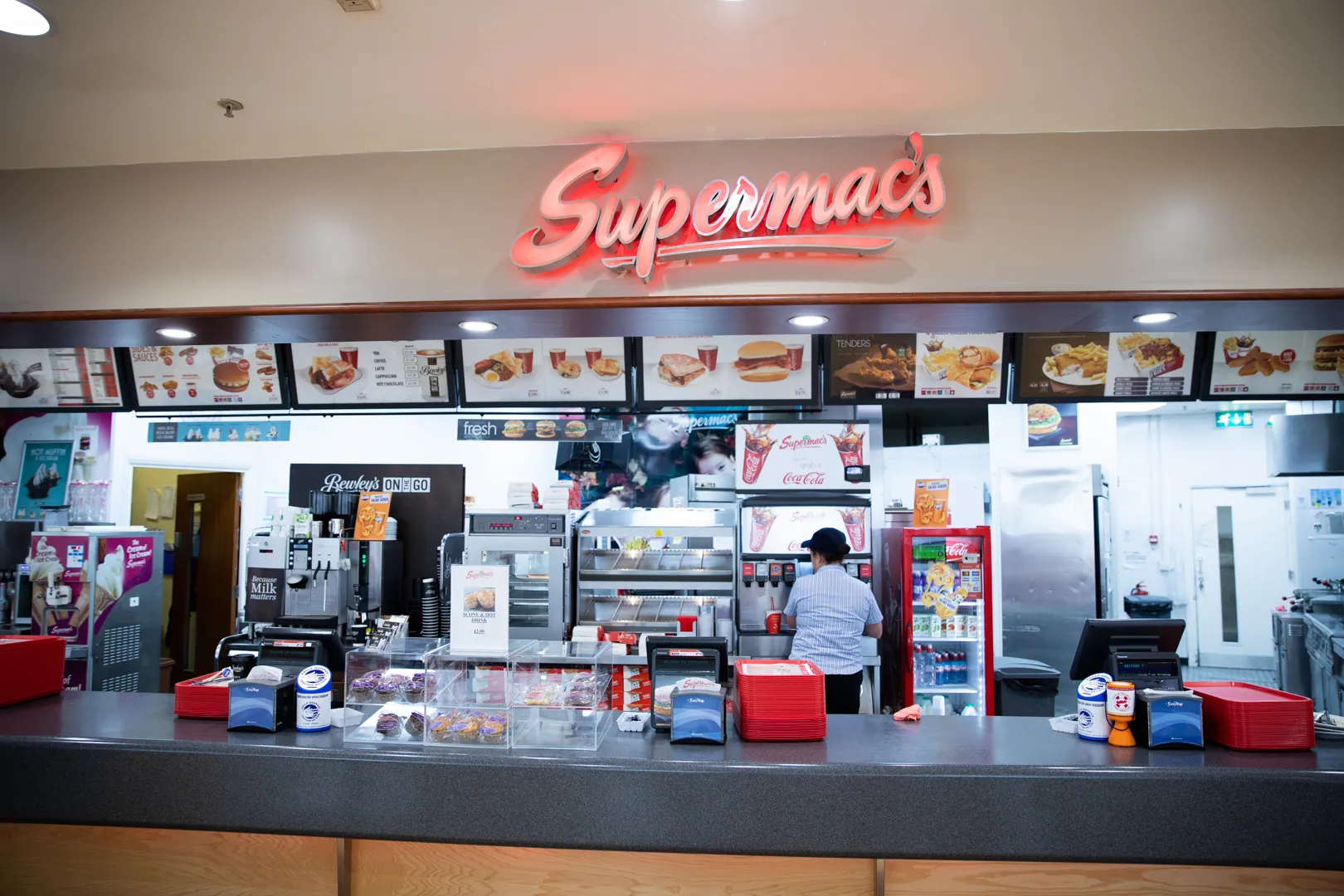 Un fast food irlandais Supermacs