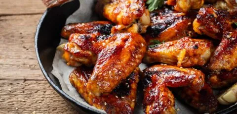Chicken Wings mit Guinness