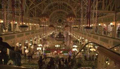 Das Stephen's Green Shopping Centre zu Weihnachten - William Murphy - cc