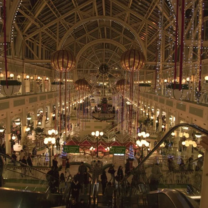 Das Stephen's Green Shopping Centre zu Weihnachten - William Murphy - cc