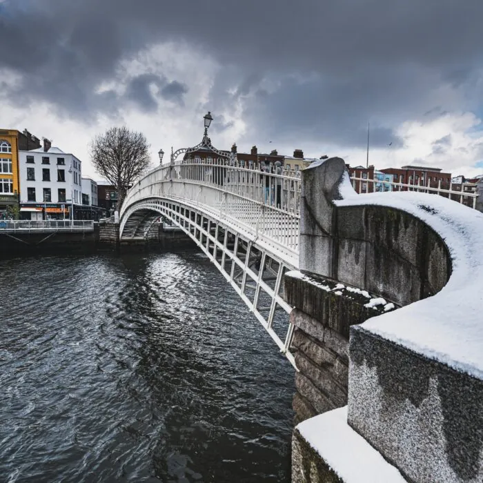 De la neige à Dublin - © Roberto