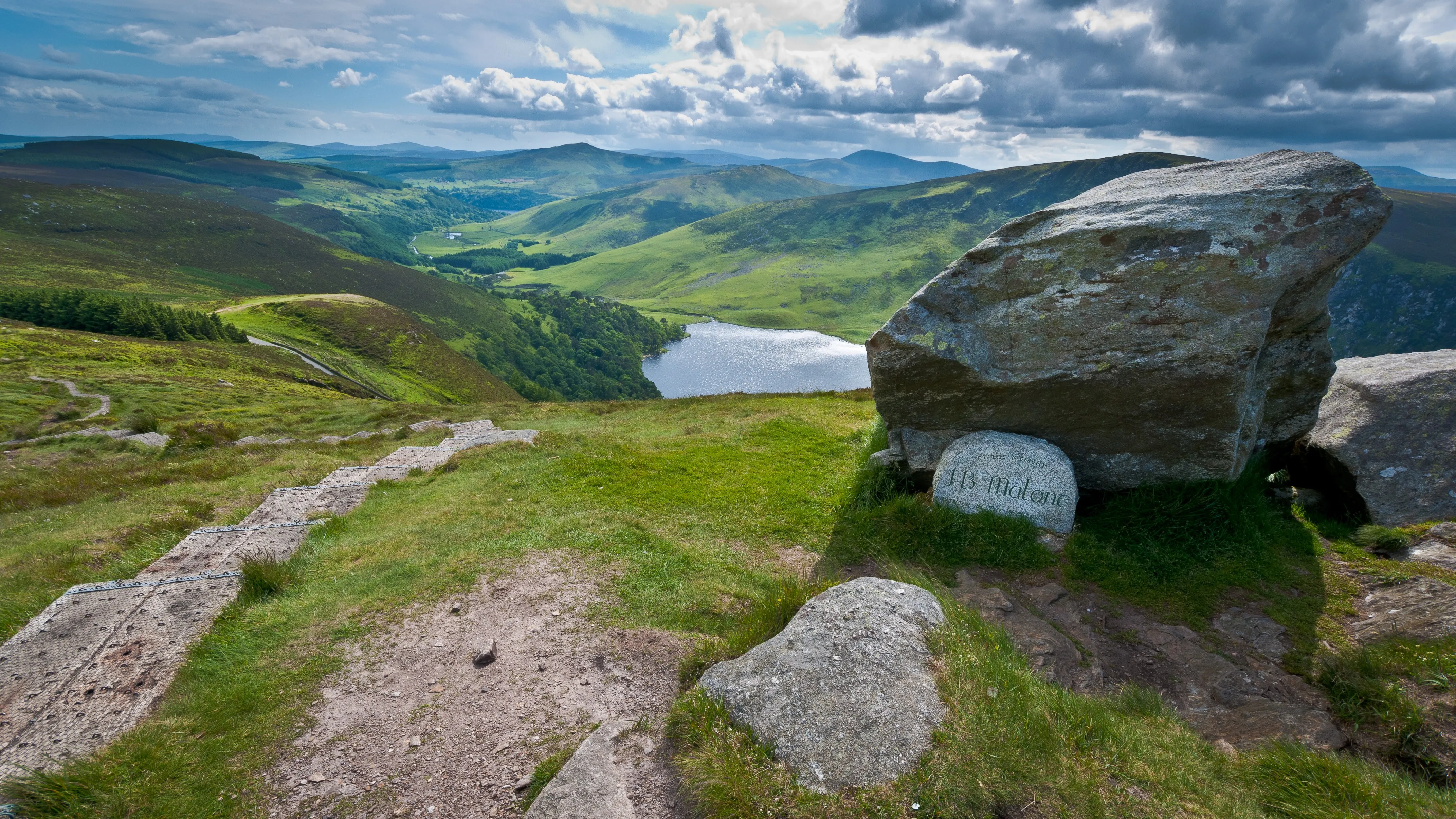 Irische Touristenrouten de County Wicklow : les sites à visiter