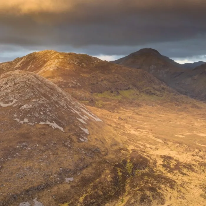 Panorama über Connemara vom Gipfel des Diamond Hill - © fstopphotography