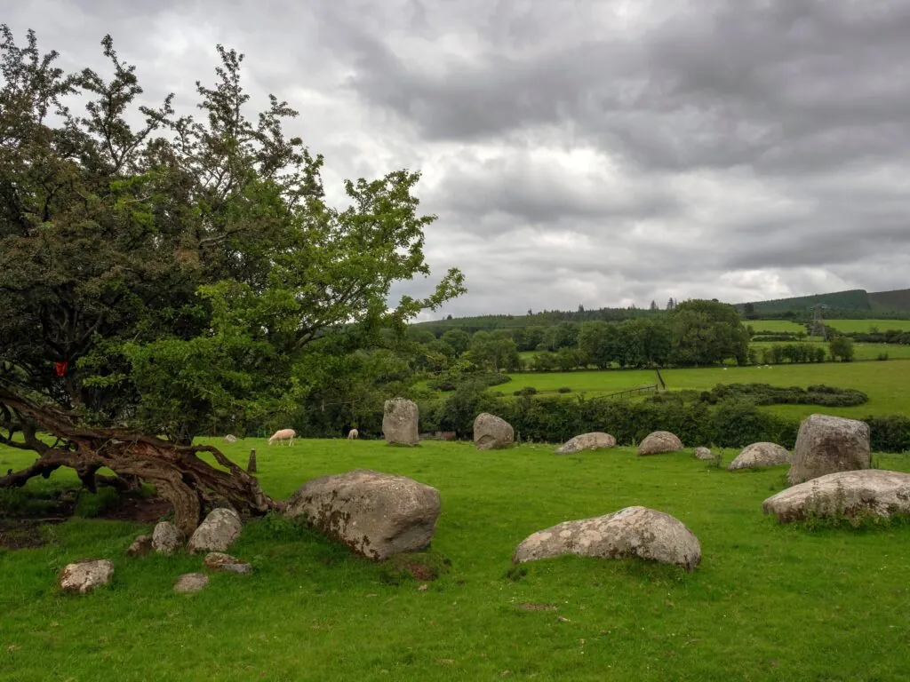athgreany stone circle 1