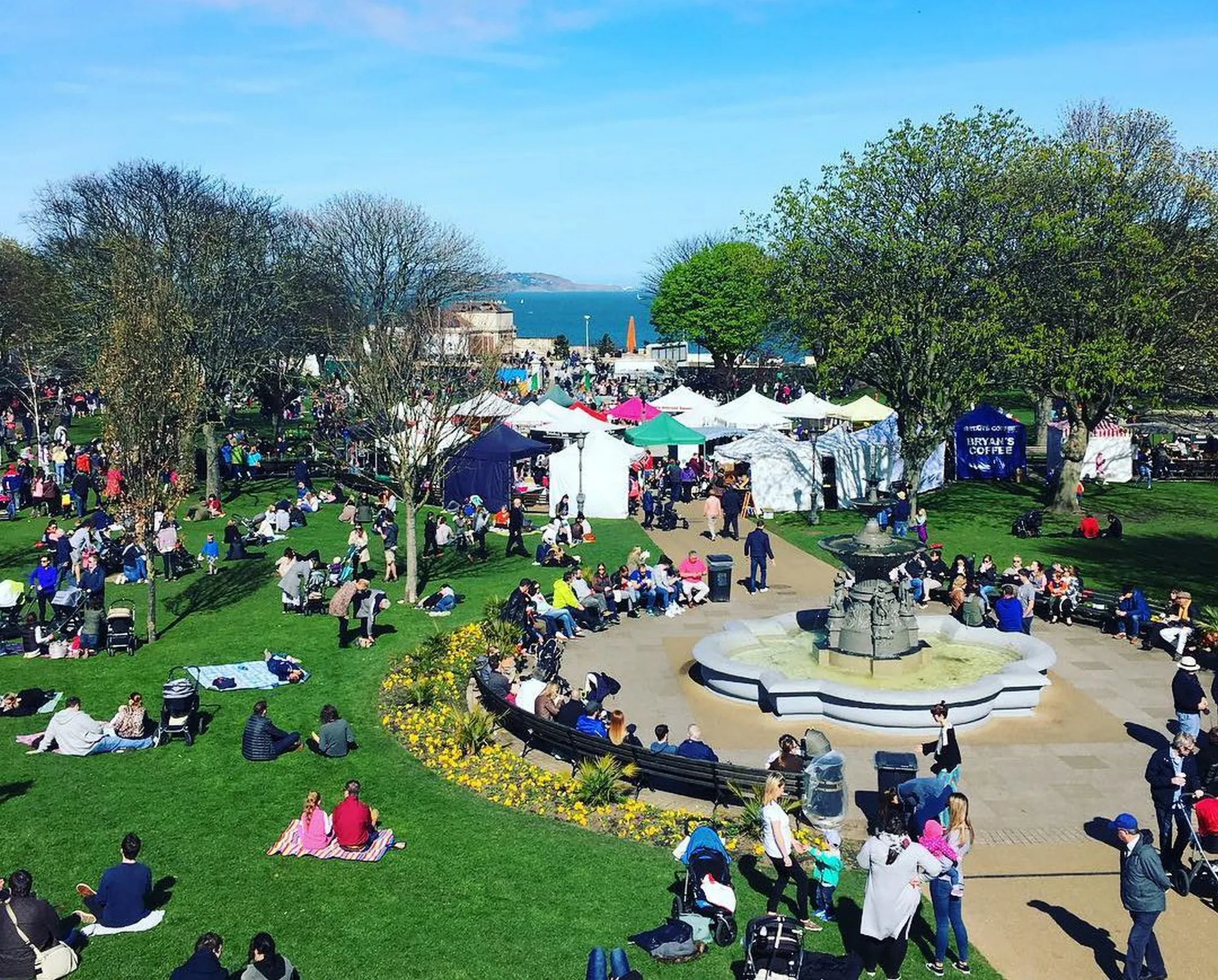 Der Dún Laoghaire Markt