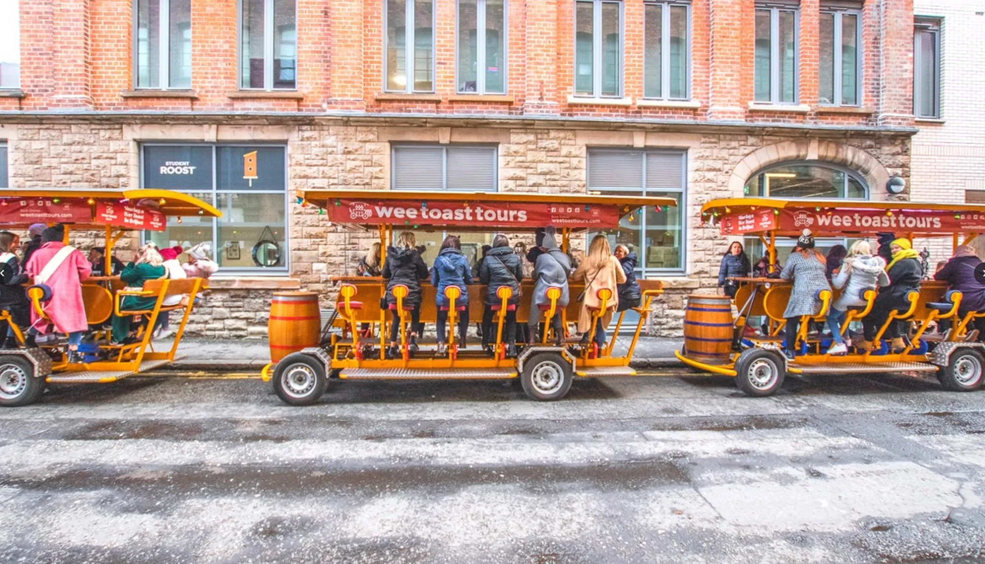 Belfasts Beer Bikes
