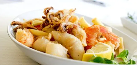 Der Seafood Basketball