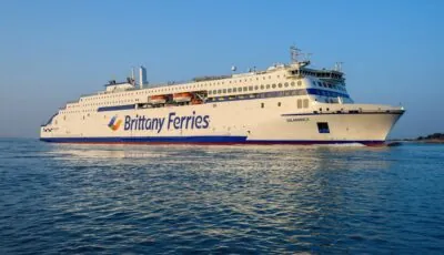 Die Fähre Salamanca von Brittany Ferries fährt von Cherbourg nach Rosslare und auch von Bilbao nach Rosslare - © BRITTANY FERRIES