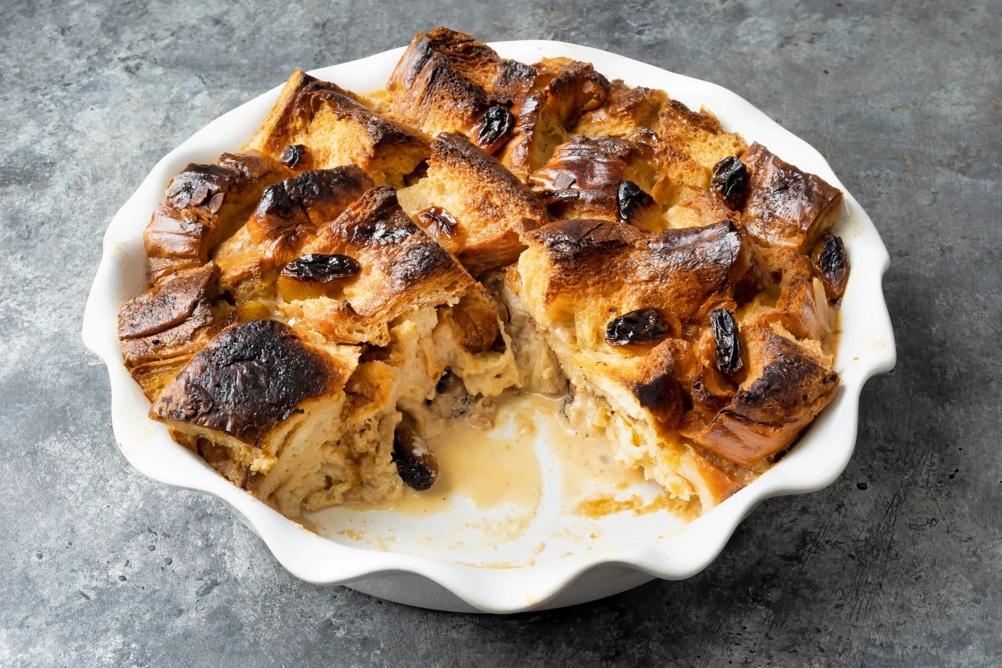 Das Bread and Butter Pudding