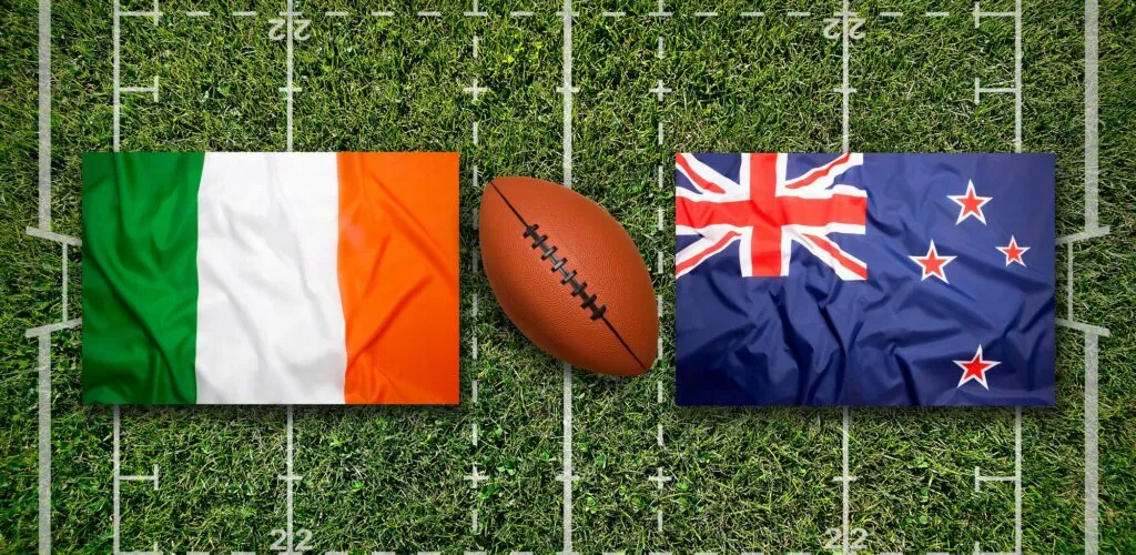 Rugby-Weltmeisterschaft: Irland unterliegt Neuseeland