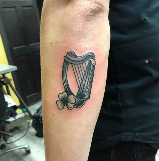 tattoo harp 2