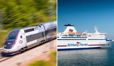Die kombinierte Zug- und Fährreise nach Irland
